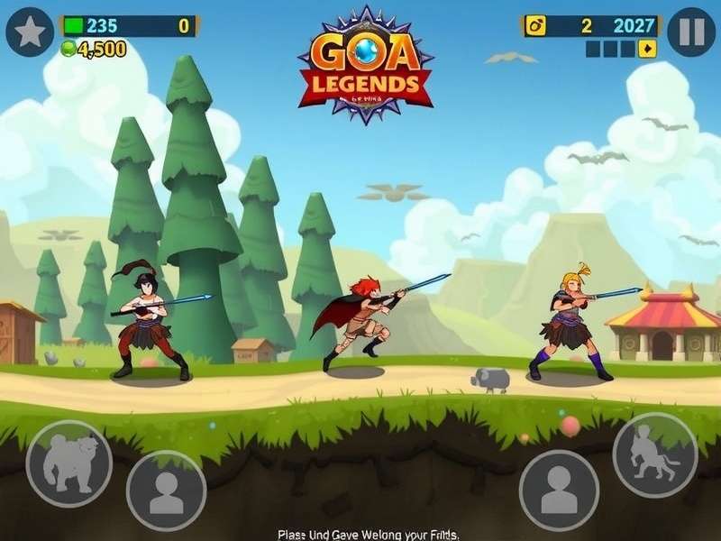 Goa Battle Legends Gameplay Screenshot
